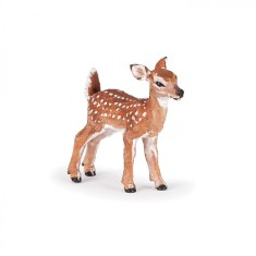 Papo Figurina Pui De Caprioara Cu Coada Alba
