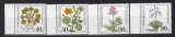 GERMANIA 1981 FLORA SERIE MNH, Nestampilat