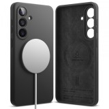 Husa MagSafe pentru Samsung Galaxy S26 Plus S947, Ringke, Silicone, Neagra