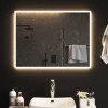 Oglinda de baie cu LED, 80x60 cm GartenMobel Dekor, vidaXL