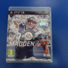 Madden NFL 17 - joc PS3 (Playstation 3)