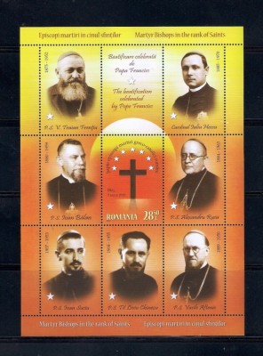 ROMANIA 2019 - EPISCOPI MARTIRI, COLITA, MNH - LP 2242 foto