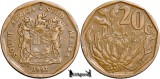 1993, 20 Cents (Hern#Ne4) - Africa de Sud