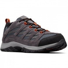 Pantofi Columbia Crestwood Waterproof Gri - Graphite/Dark Adobe