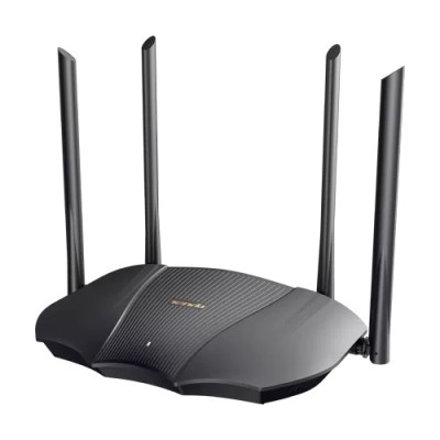 Router Wi-Fi 6, DualBand 2.4Ghz/5GHz, 574+2402Mbps, 4x6dBi, 3 porturi Gigabit - TENDA TND-TX12 foto