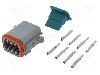 Conector auto, AT, 8 pini, AMPHENOL - AT06-08SA-KIT01 foto