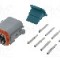 Conector auto, AT, 8 pini, AMPHENOL - AT06-08SA-KIT01