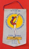 Fanion - Campionatul National de Gimnastica Feminina-Etapa Finala-Ploiesti 1981