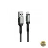 Cablu Date si Incarcare USB-A - Lightning Forcell F-Energy C257 12W 1.2m Negru