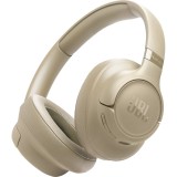 Casti over-ear JBL Tune 730BT, Pure Bass Sound, Conectare Multi-Point, Bej