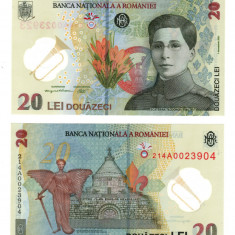 Bancnota BNR de 20 lei - Seria A - Ecaterina Teodoroiu