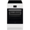Aragaz AEG CCB56491BW, Vitroceramica, 4 zone de gatit, SteamBake, AirFry, Timer cu display electronic, Grill, Clasa A, 50 cm, Alb