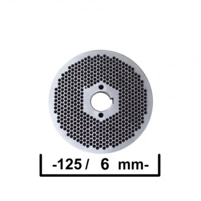 MATRITA PENTRU GRANULATOR KL-125 CU GAURI DE 6MM #793 foto