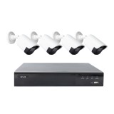 Aproape nou: Kit supraveghere video PNI House IPMAX POE22S, NVR si 4 camere bullet