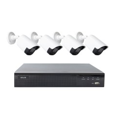 Aproape nou: Kit supraveghere video PNI House IPMAX POE22S, NVR si 4 camere bullet