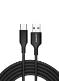 Oniverse Usb-a To Usb-c Charge Cable 3 M Black
