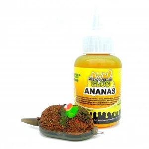 Aditiv Lichid Mg Special Carp Method Feeder Glue Ananas 100ml foto