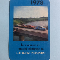 Calendar 1978 loto pronosport