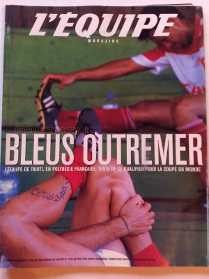 Revista fotbal - &amp;quot;L`EQUIPE&amp;quot; (09.06.2001) foto