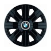 Set 4 Capace Roti, potrivite jantelor de R14, pentru BMW, model Cosmos Negru, Autohelix MSA