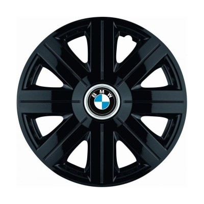 Set 4 Capace Roti, potrivite jantelor de R14, pentru BMW, model Cosmos Negru foto