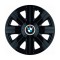 Set 4 Capace Roti, potrivite jantelor de R14, pentru BMW, model Cosmos Negru