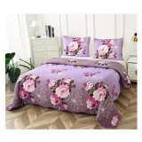 Cumpara ieftin Set Cuvertura de Pat din Bumbac, 3 Piese cu Model - PIT236