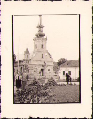 HST M228 Poză biserică Lipova anii 1930 foto