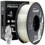 Filament PLA Silk Transparent Black 1.75mm, 1kg, Toleranta 0.03mm, Finisaj Silk, Temperatura Duza 200-230C, Compatibil Imprimante 3D