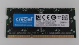 Memorie RAM Laptop, Crucial, 8GB, 2Rx8, DDR3L, PC3L-12800S, 1600MHz, 1.35V, CT102464BF160B.M16FP, CL11, Non-ECC, SODIMM, 204 pini
