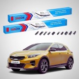 Cumpara ieftin Ștergătoare Kia XCeed CD 2019-prezent | Set Față Flat Premium &ndash; TeamCar&reg;
