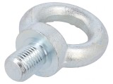 Șurub de ridicare cu ochi M27x41 oțel zinc 53mm