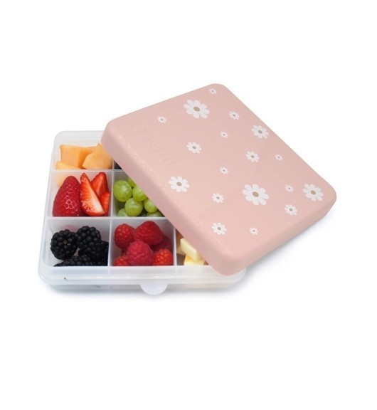CUTIE SNACK 9 COMPARTIMENTE, MELII, DAISY PRINT