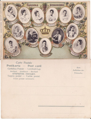 Casa Regala - Regina Elisabeta- Carmen Sylva-clasica, rara foto