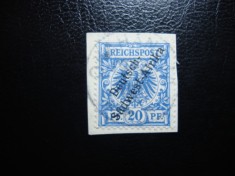 DEUTSCH SUDWEST AFRICA 1894 FRAGMENT foto