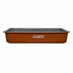 TAVA CUPTOR CU ACOPERIRE CERAMICA 35 x 26 x 7