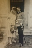 Fotografie ofiter cu sotie Foto Wagner 3 iulie 1921