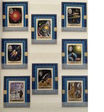 PC226 - Ajman 1971 Cosmos/ Explorarea Spatiului, serie MNH, 8v, Nestampilat