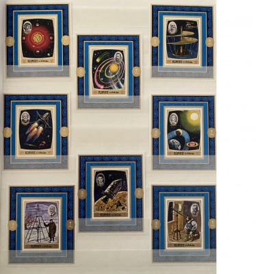 PC226 - Ajman 1971 Cosmos/ Explorarea Spatiului, serie MNH, 8v foto
