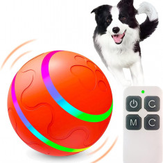 Jucarie smart pentru animale de companie, minge controlata prin telecomanda
