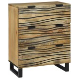 vidaXL Comoda 60x33.5x75 cm din lemn masiv de mango