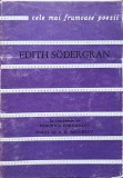 Poeme Edith S&ouml;dergran - Albatros 1972, Cele mai frumoase poezii, carte de poezie, 156 pagini, limba romana