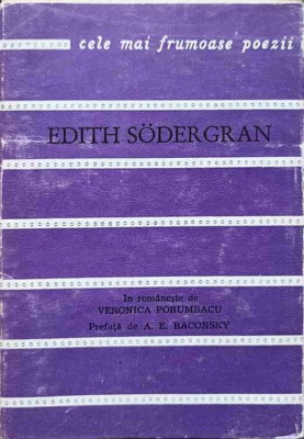 POEME-EDITH SODERGRAN-244737 foto