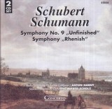 Schubert Schumann - Symphony No. 9 "Unfinished". Symphony "Rhenish" (2 CD)