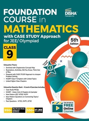 Foundation Course in Mathematics with Case Study Approach for JEE/ Olympiad Class 9 - 5th Edition foto