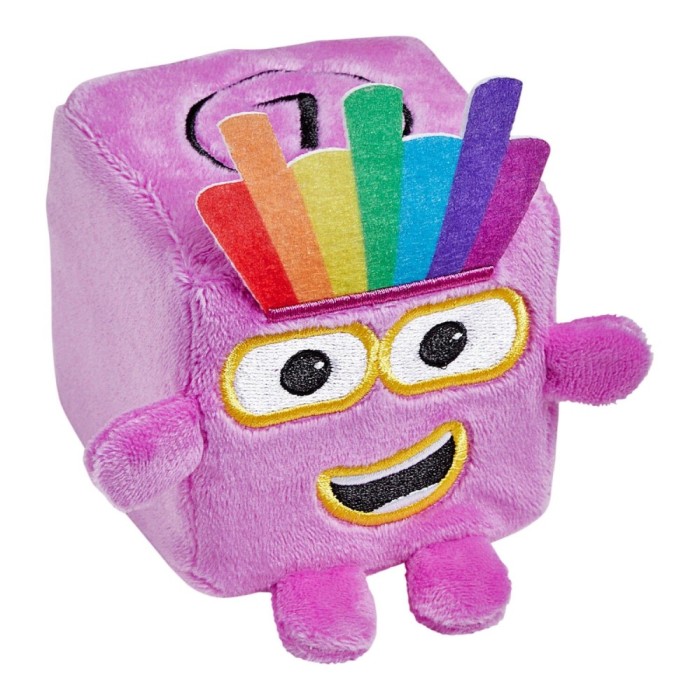 Mini mascota din plus Numberblocks&trade; Blocklets&trade; - Sapte