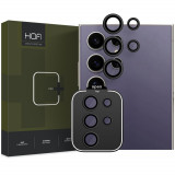 Folie de protectie camera Hofi Camring Pro+ pentru Samsung Galaxy S24 Ultra Negru