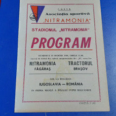 program Nitramonia Fagaras - Tractorul Brasov