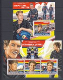 Guinea 2013- MASINI RALIURI - F1- SEBASTIAN VETTEL - BL+ KB - MNH, Nestampilat