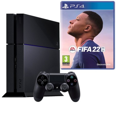 Consola Sony PlayStation 4 PS4 1TB + Controller + FIFA 22 Second-Hand SH foto